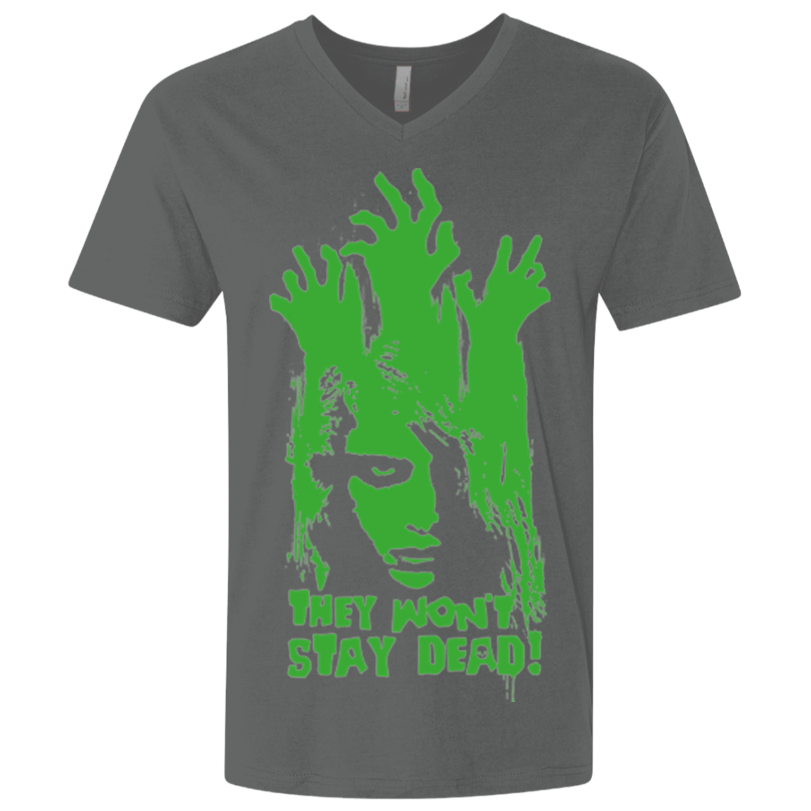 They Wont Stay Dead Men's Premium V-Neck