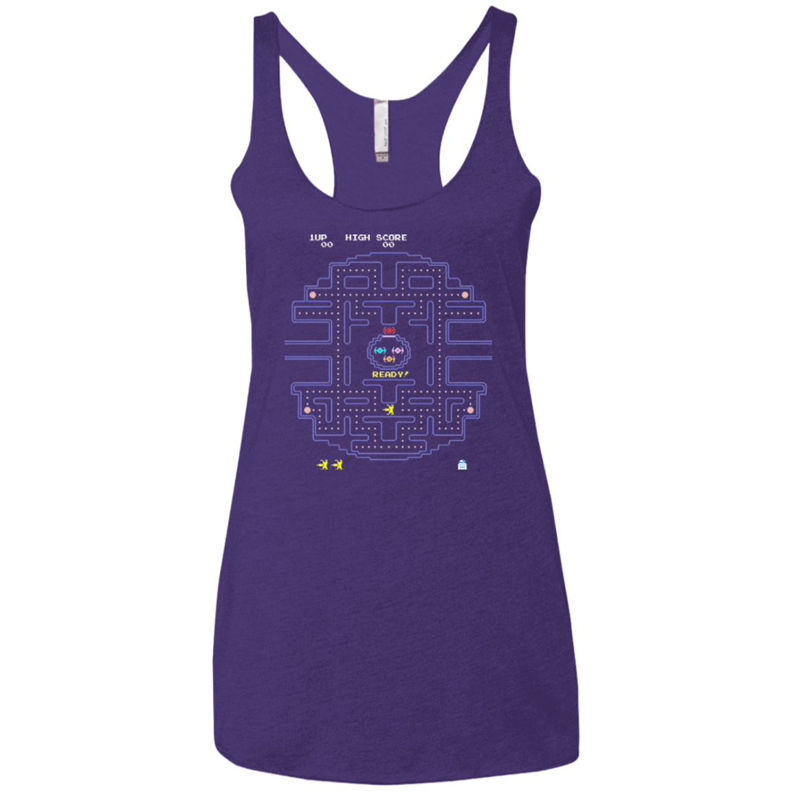 Pac Wars Women's Triblend Racerback Tank