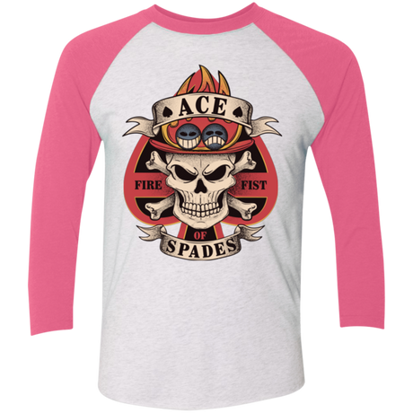 Ace of Spades Triblend 3/4 Sleeve