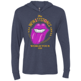 Stones World Tour Triblend Long Sleeve Hoodie Tee