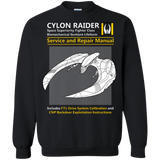 CYLON RAIDER SERVICE & REPAIR MANUAL Crewneck Sweatshirt
