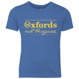 Oxfords Not Brogues Youth Triblend T-Shirt