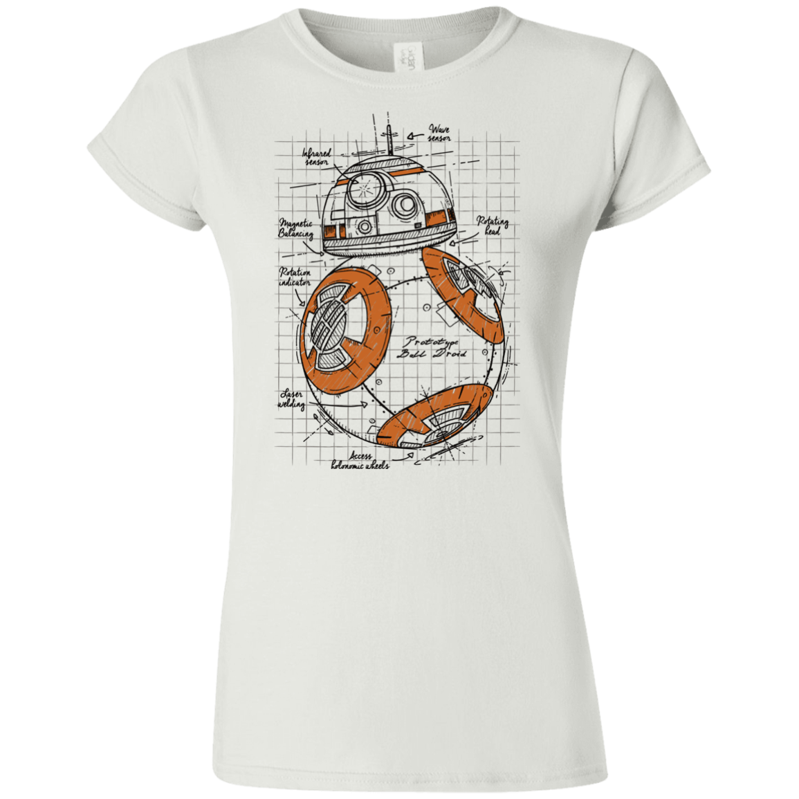 BB-8 Plan Junior Slimmer-Fit T-Shirt