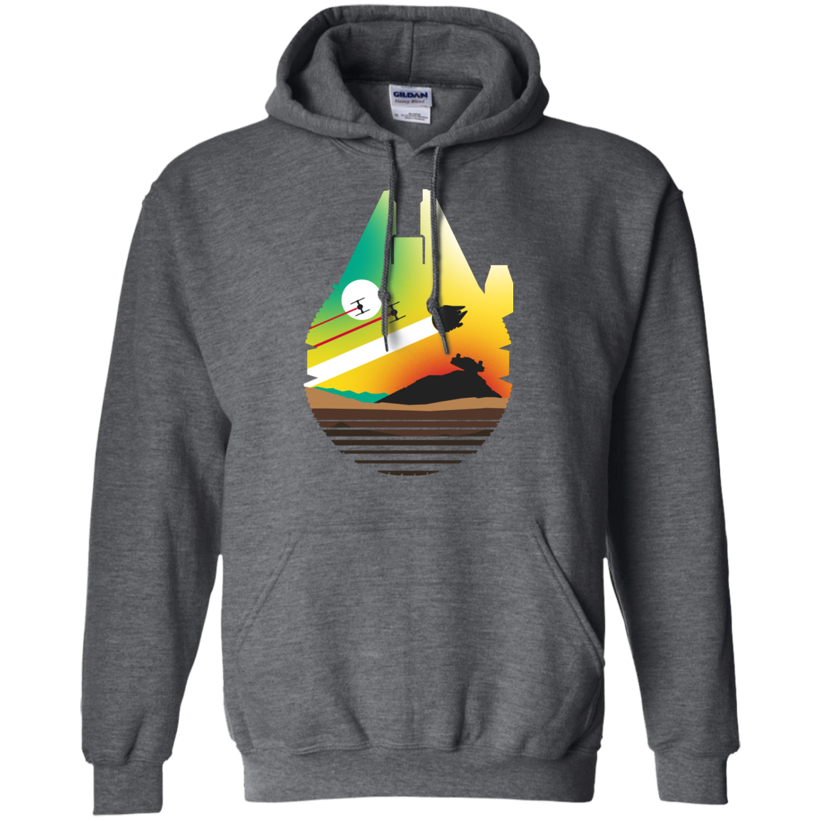 Escape from Desert Planet Pullover Hoodie