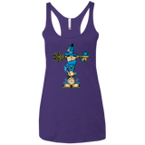 Wonderland Totem Women's Triblend Racerback Tank