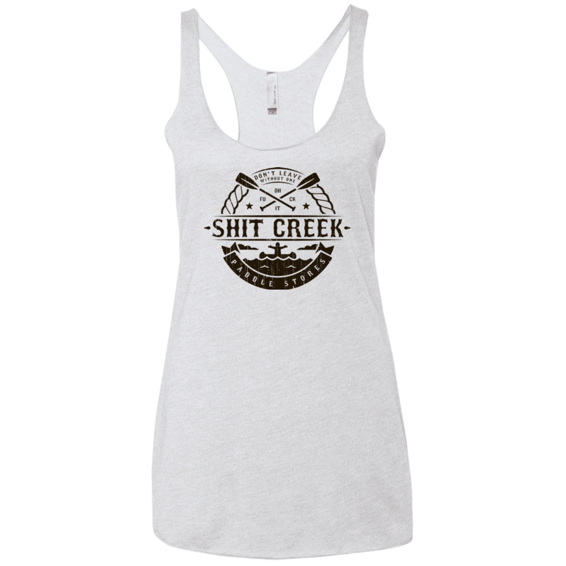 Shit Creek Women's Triblend Racerback Tank