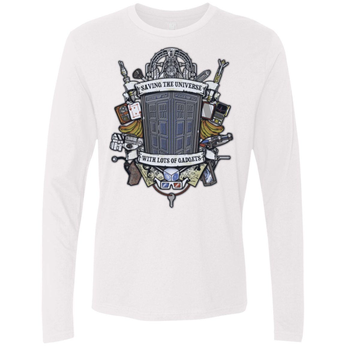 Timelord Crest Men's Premium Long Sleeve