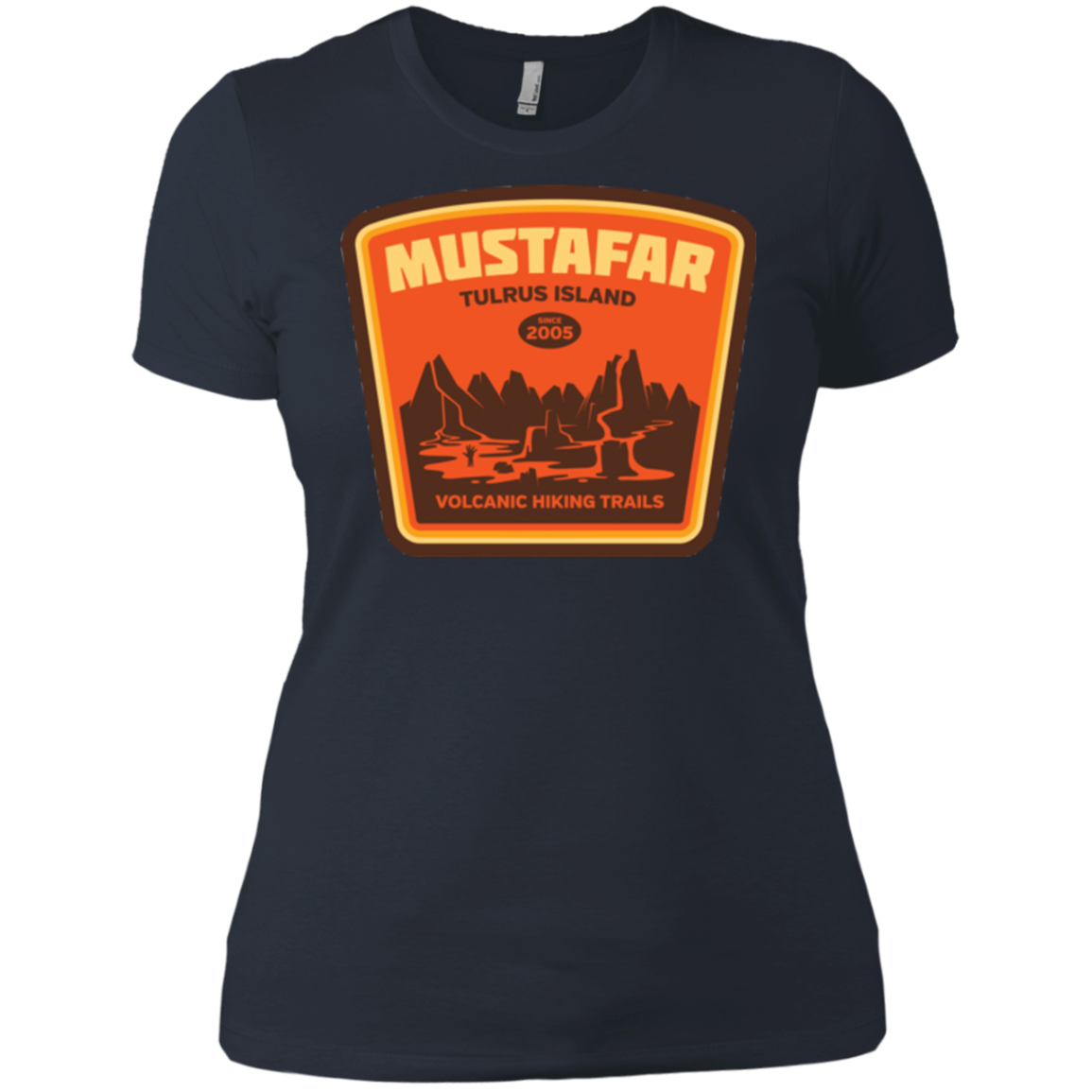 Volcanic Hiking Trails Women's Premium T-Shirt