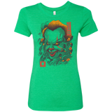 Oni Clown Mask Women's Triblend T-Shirt