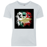 White Green Red Youth Triblend T-Shirt
