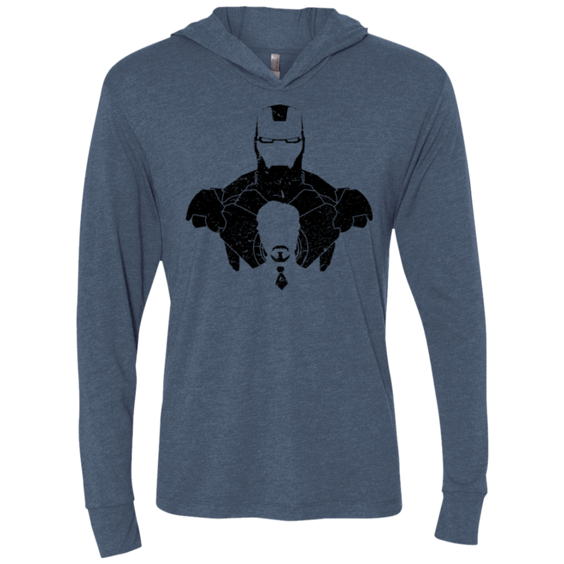 ARMOR SHADOW Triblend Long Sleeve Hoodie Tee