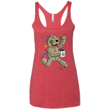Voodoo Coffee Runner Women's Triblend Racerback Tank