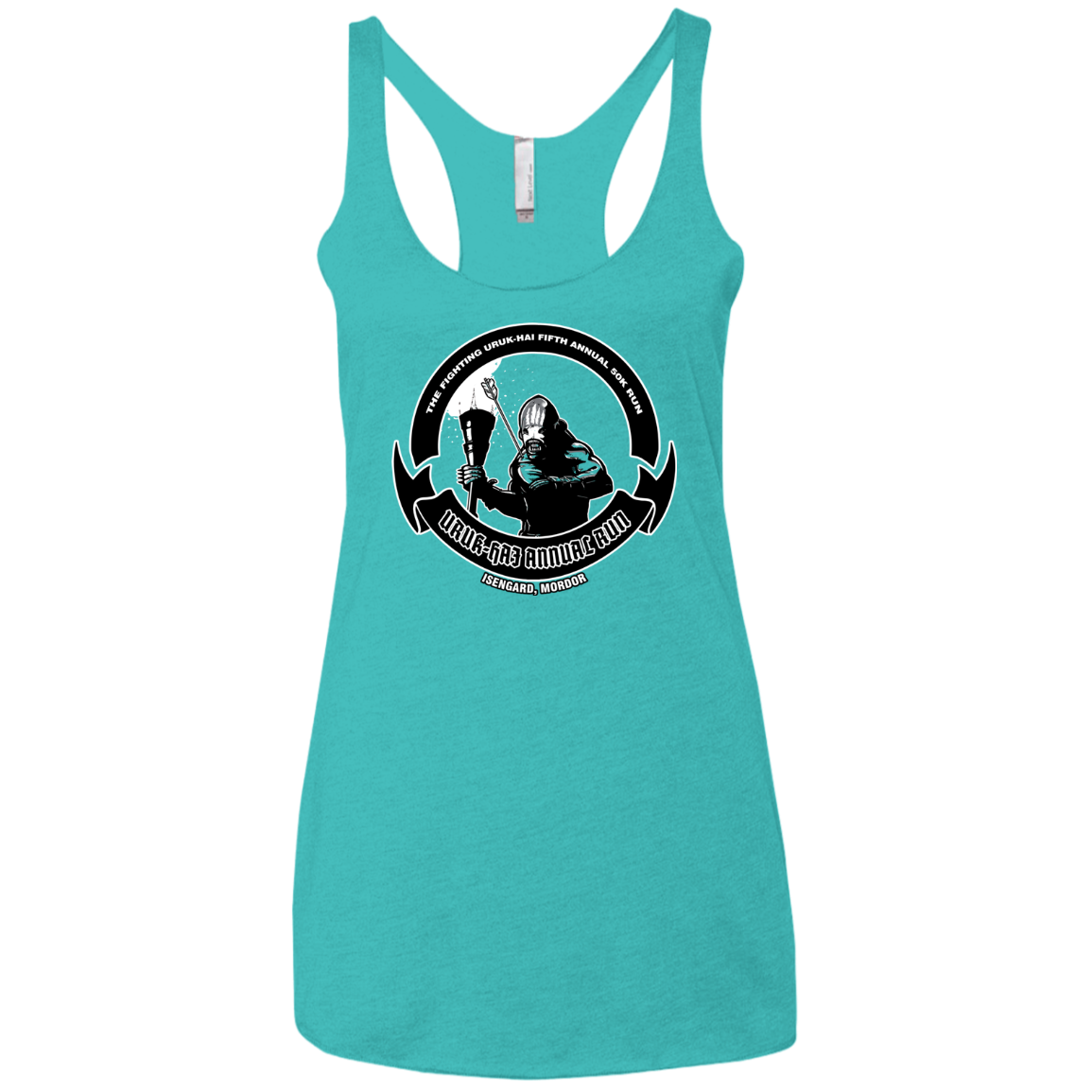 Uruk Hai Annual Run Women's Triblend Racerback Tank