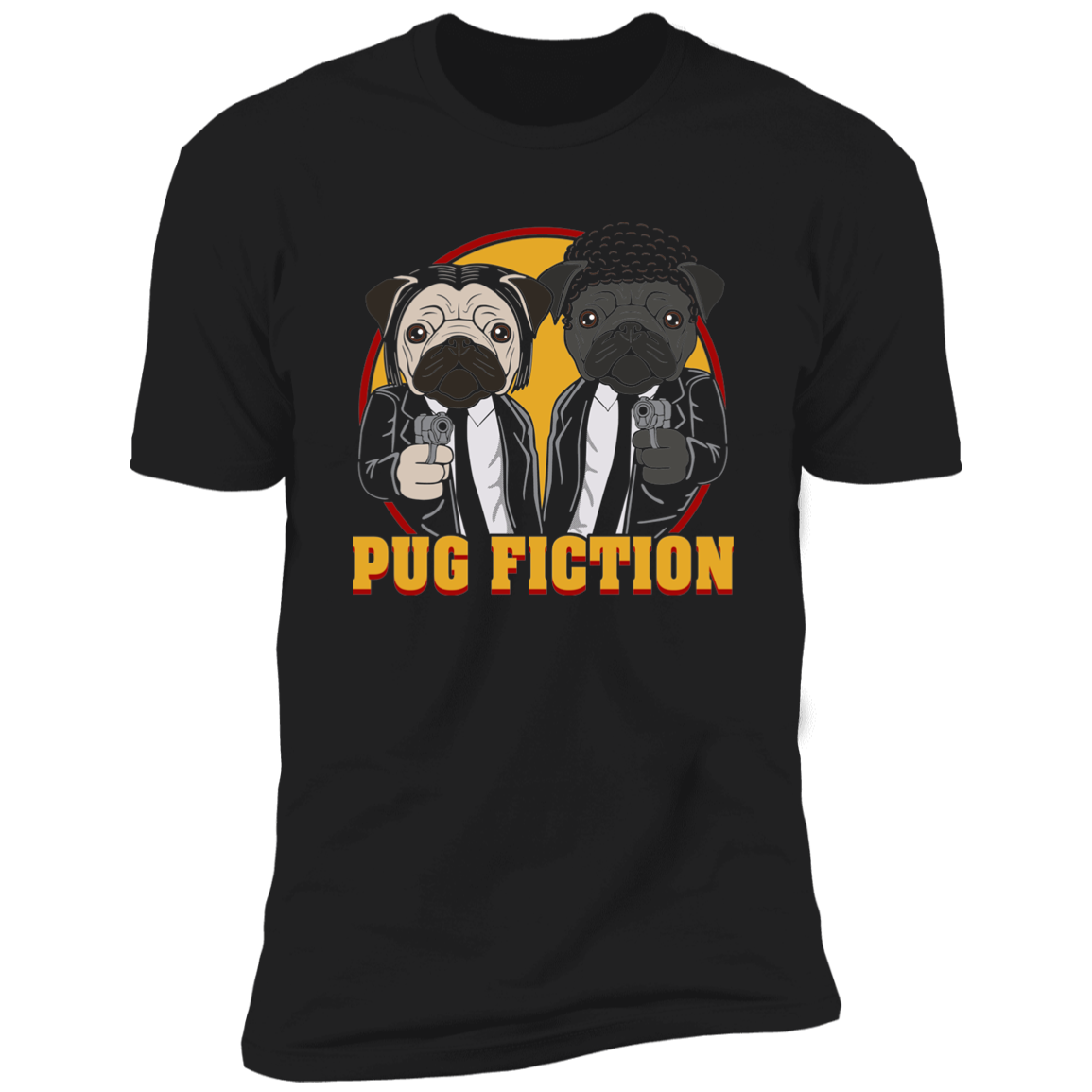 Pug Fiction Men's Premium T-Shirt