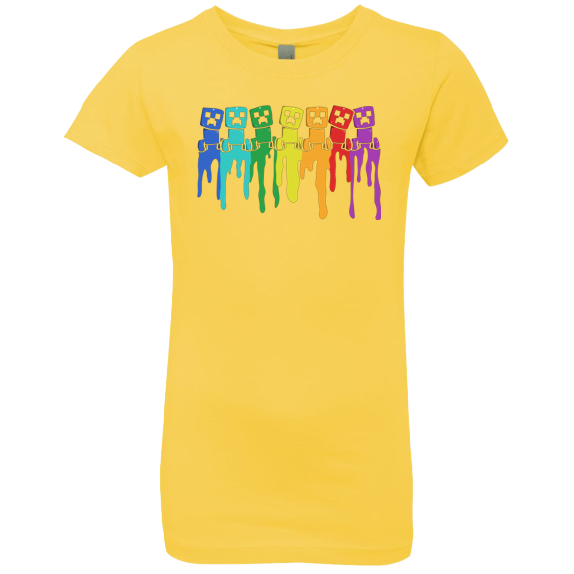 Rainbow Creeps Girls Premium T-Shirt