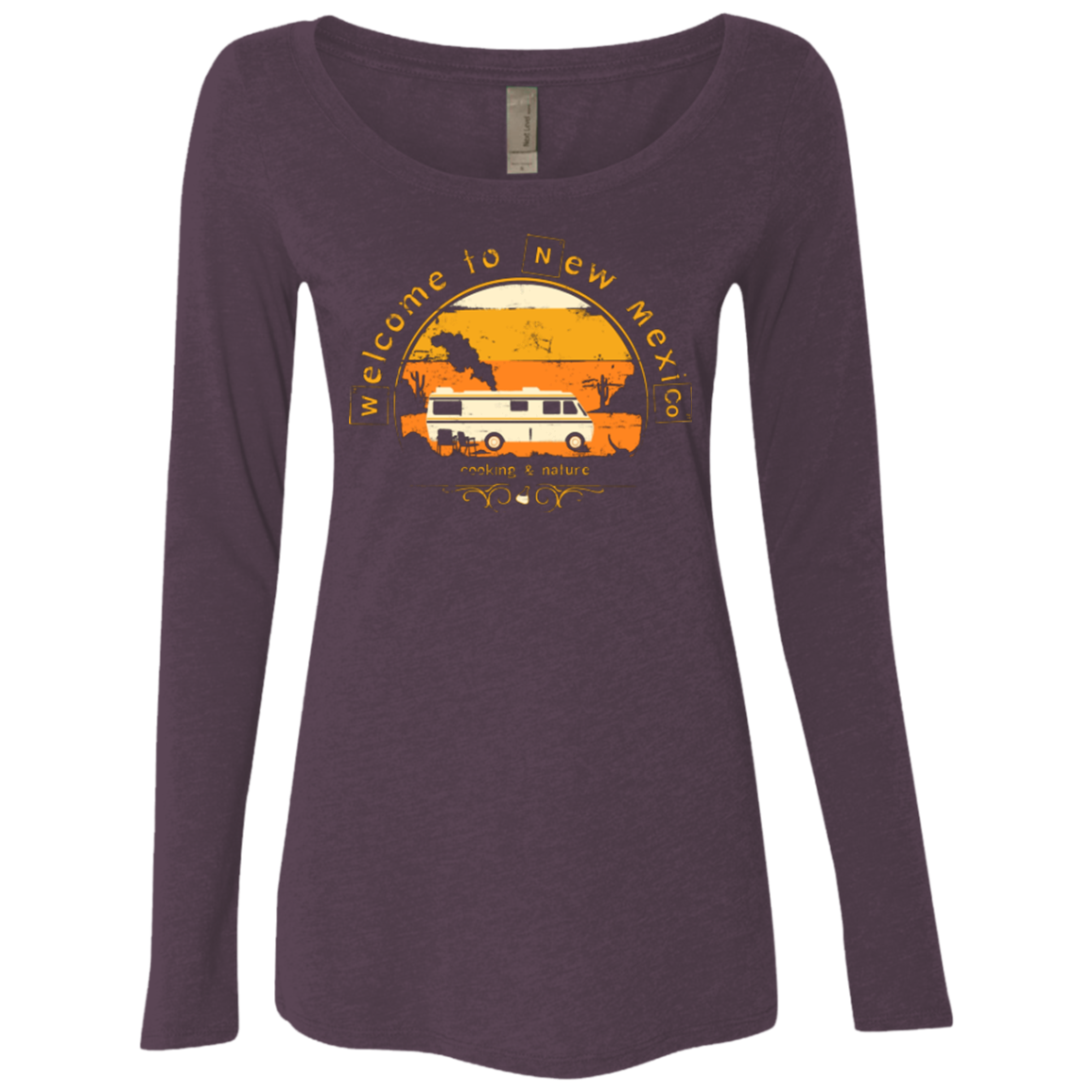 Welcome to New Mexico Women's Triblend Long Sleeve Shirt