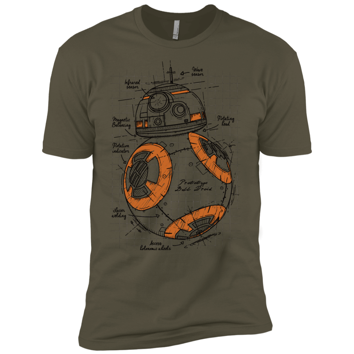 BB-8 Plan Men's Premium T-Shirt