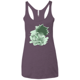 Deku Sketch Women's Triblend Racerback Tank