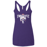 Punish The Campers Women's Triblend Racerback Tank