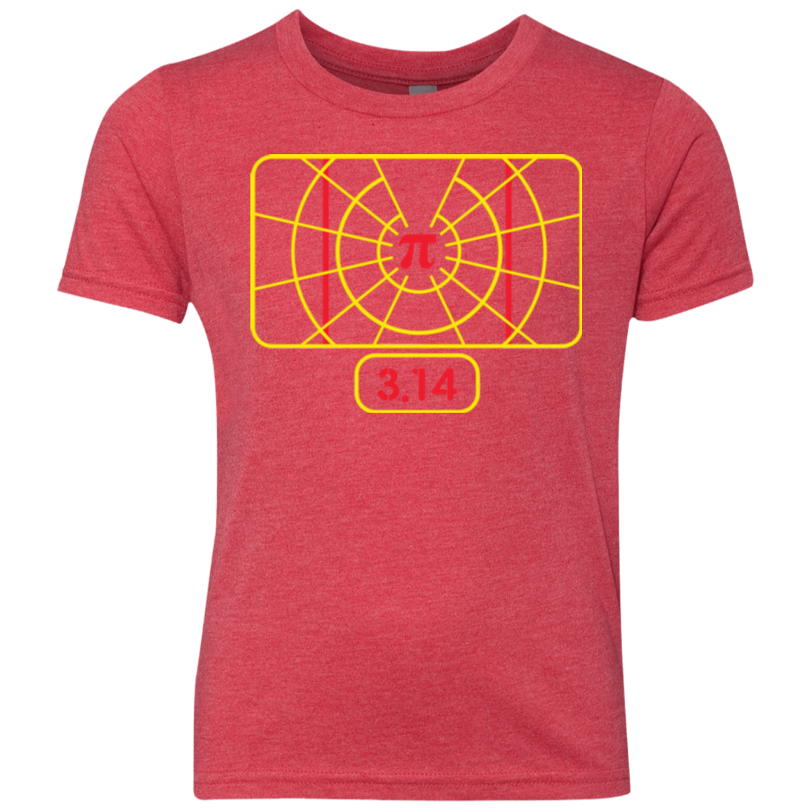 Stay on Pi Youth Triblend T-Shirt