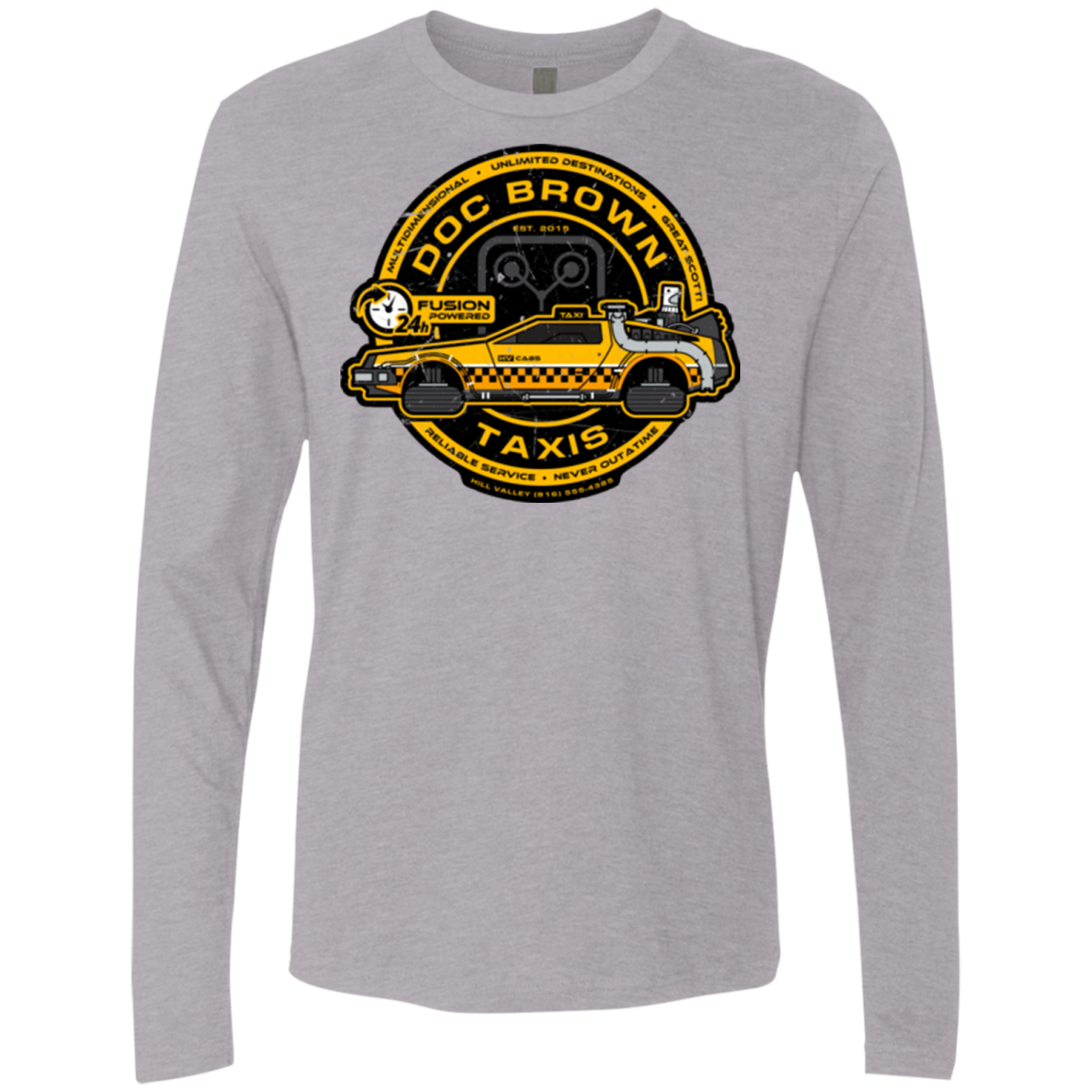 Doc Brown Taxis Men's Premium Long Sleeve