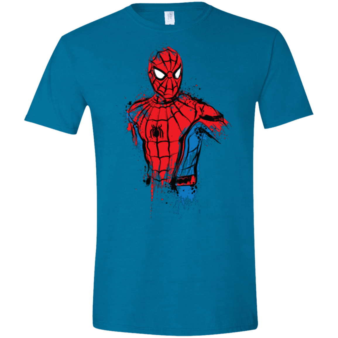 Spiderman- Friendly Neighborhood Men's Semi-Fitted Softstyle