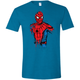 Spiderman- Friendly Neighborhood Men's Semi-Fitted Softstyle