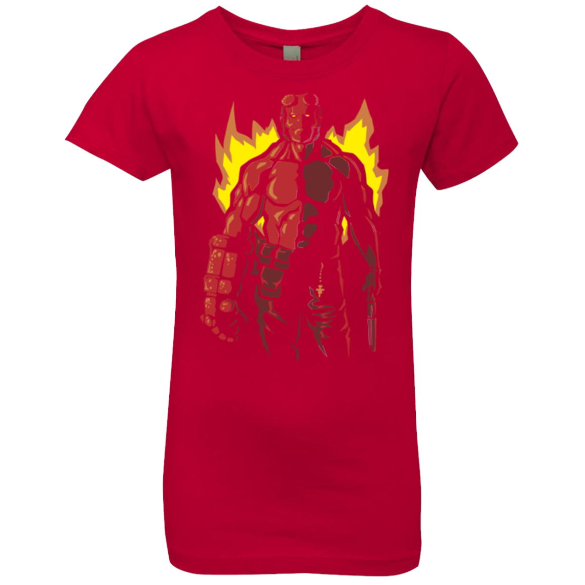 Red Hero Girls Premium T-Shirt