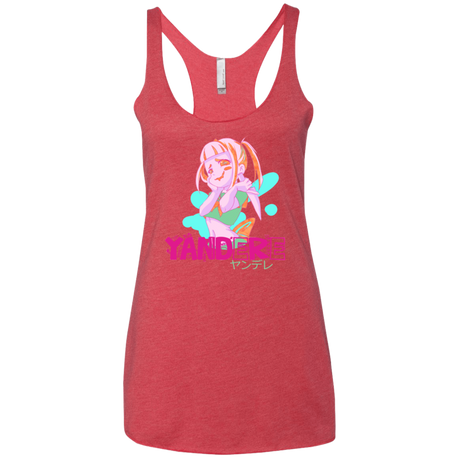 Yandere Women's Triblend Racerback Tank