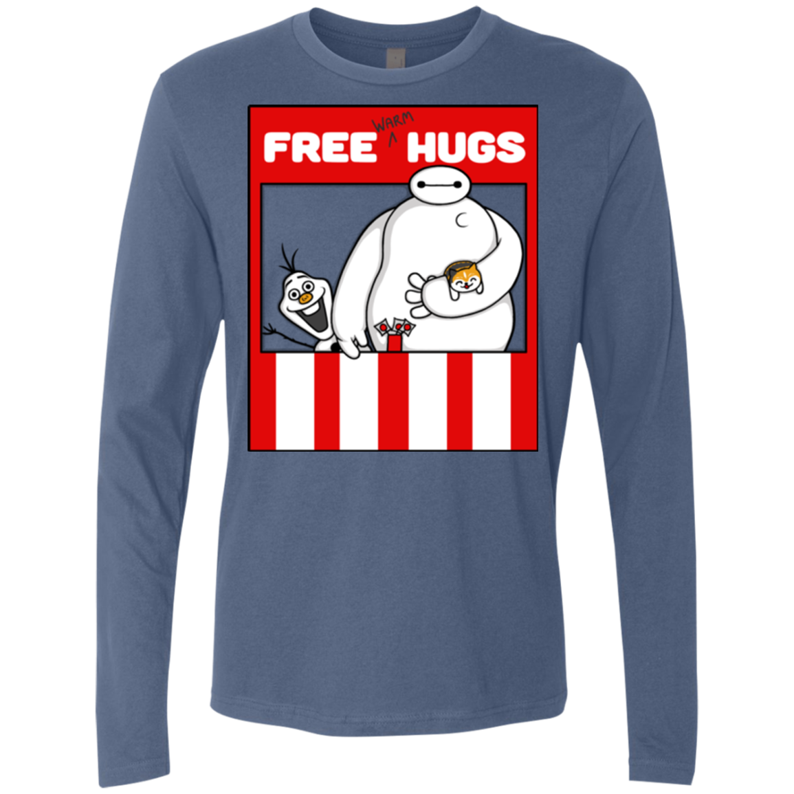 Free Hugs Men's Premium Long Sleeve