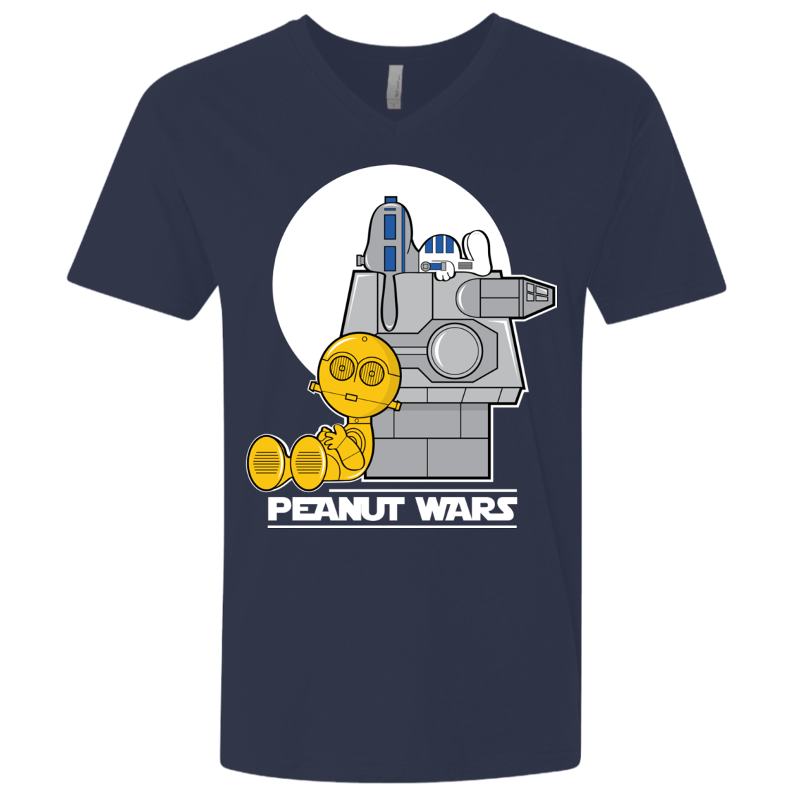 Peanut Wars Men's Premium V-Neck