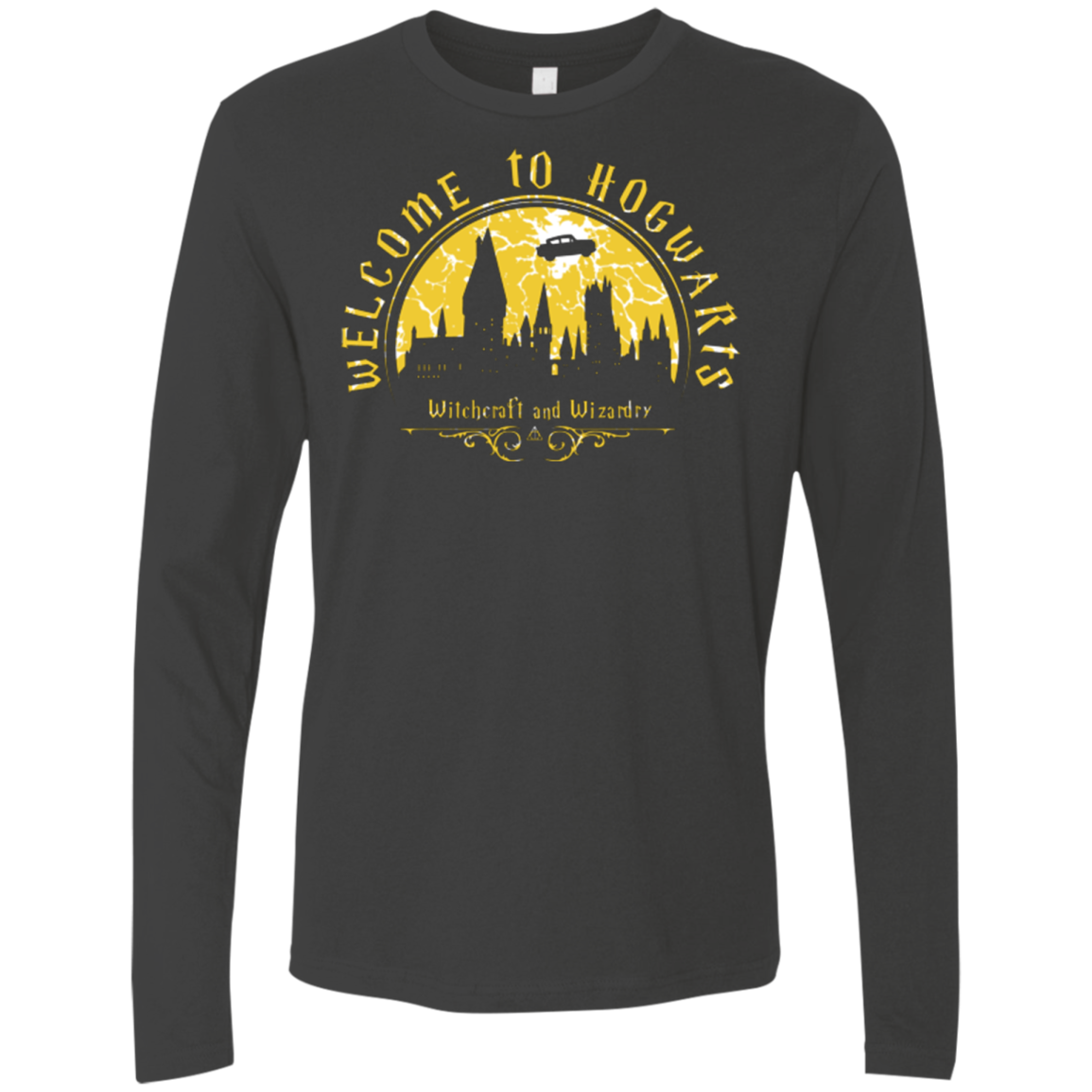 Welcome to Hogwarts Men's Premium Long Sleeve