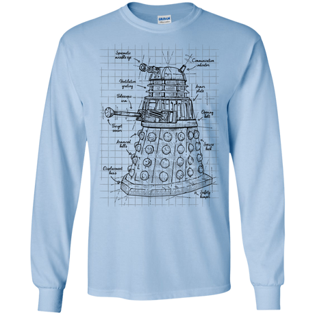 Dalek Plan Men's Long Sleeve T-Shirt