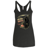 The Salmon Mousse Women's Triblend Racerback Tank