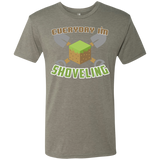 Everyday Shoveling Men's Triblend T-Shirt