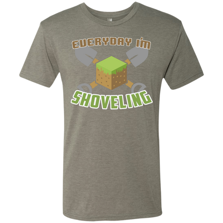 Everyday Shoveling Men's Triblend T-Shirt