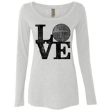 LOVE Deathstar 1 Women's Triblend Long Sleeve Shirt