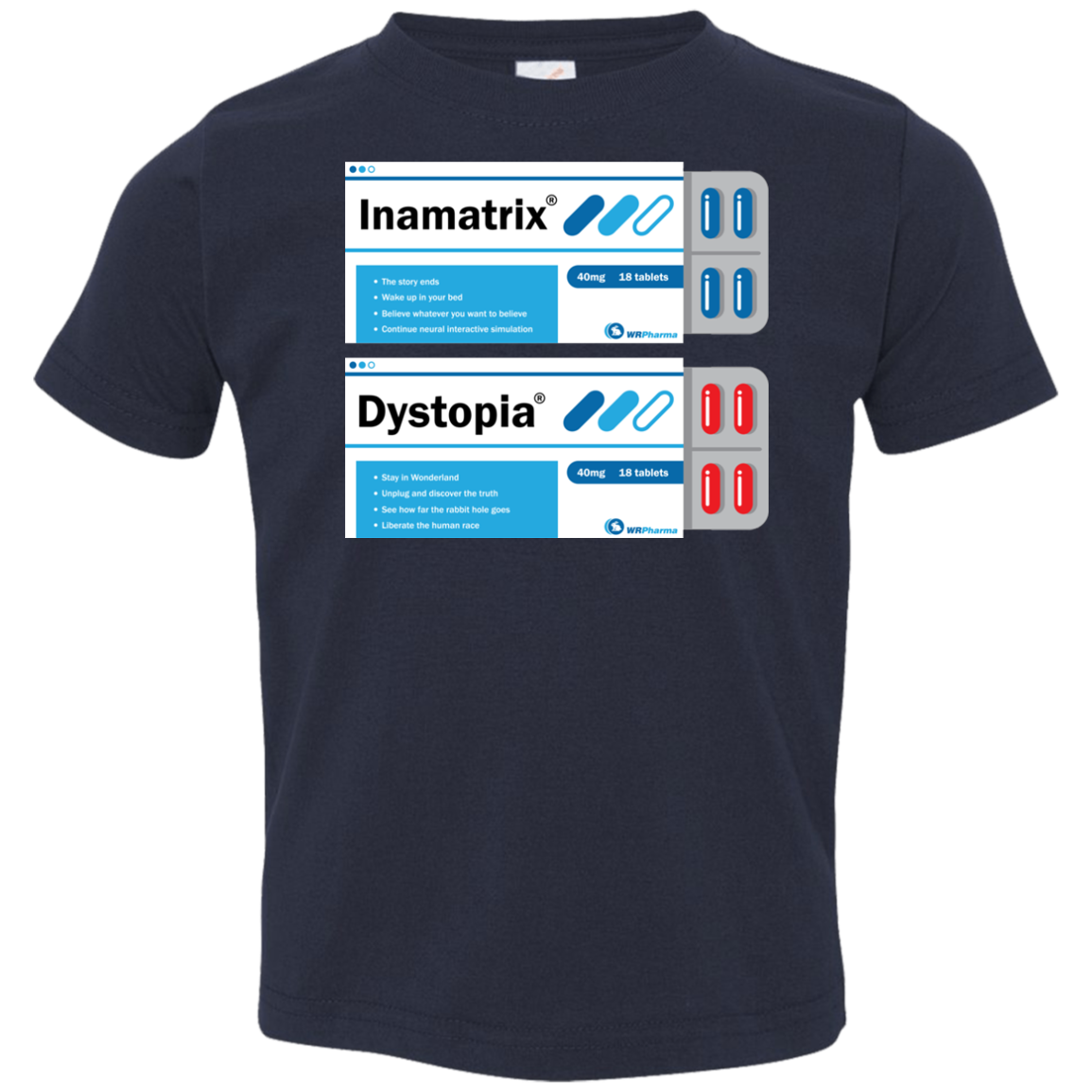 Red or Blue Toddler Premium T-Shirt