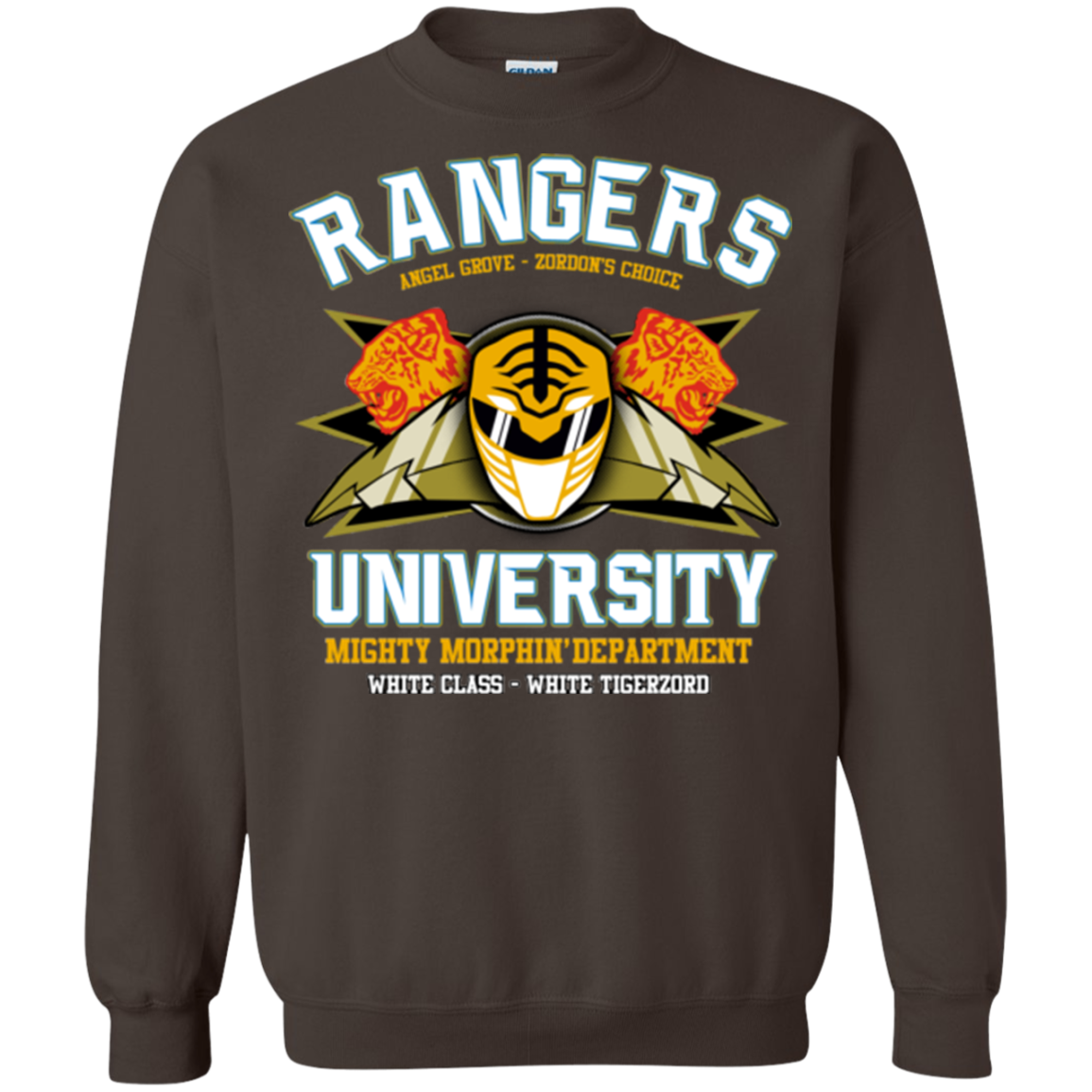 Rangers U White Ranger Crewneck Sweatshirt