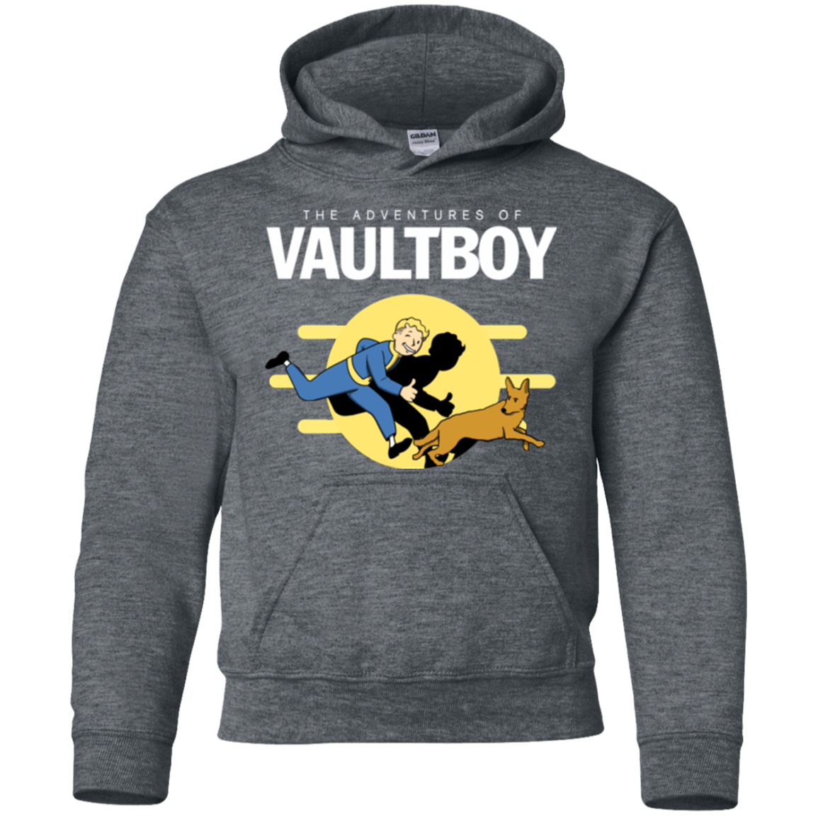 Boy and his dog Youth Hoodie