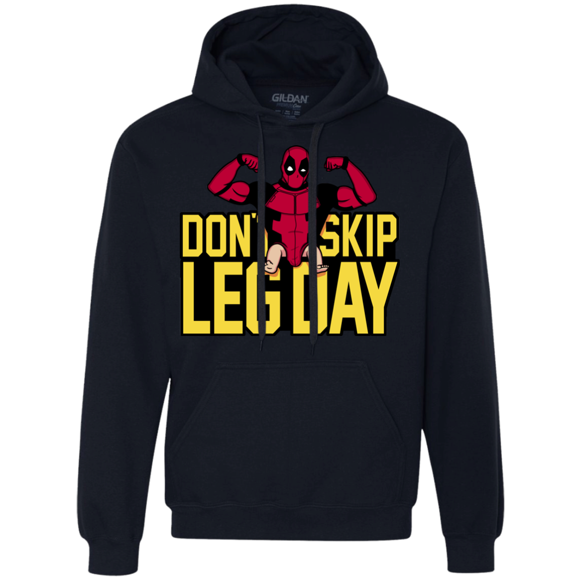 Dont Skip Leg Day Premium Fleece Hoodie