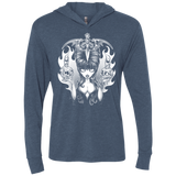 Dagger Of Darkness Triblend Long Sleeve Hoodie Tee