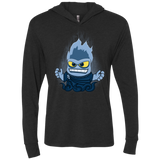 Villain Inside Triblend Long Sleeve Hoodie Tee