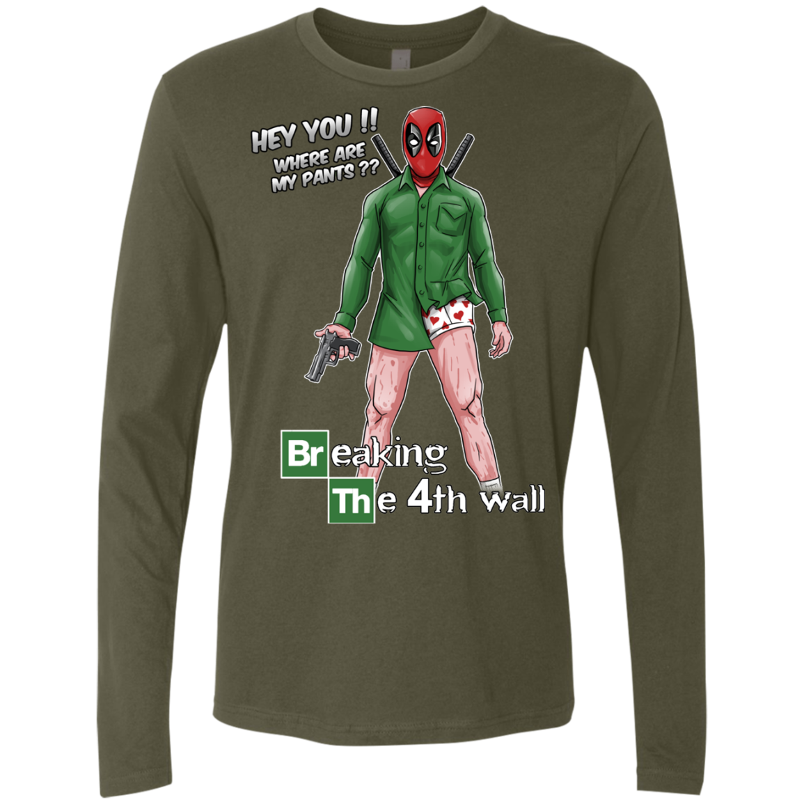 Breaking the 4th Wall Men's Premium Long Sleeve