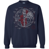 Death Star Plan Crewneck Sweatshirt