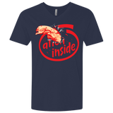 T-Shirts Midnight Navy / X-Small Alien Inside Men's Premium V-Neck
