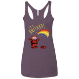 unitard-Raffiti Women's Triblend Racerback Tank