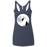 Dr Phone Home Women's Triblend Racerback Tank