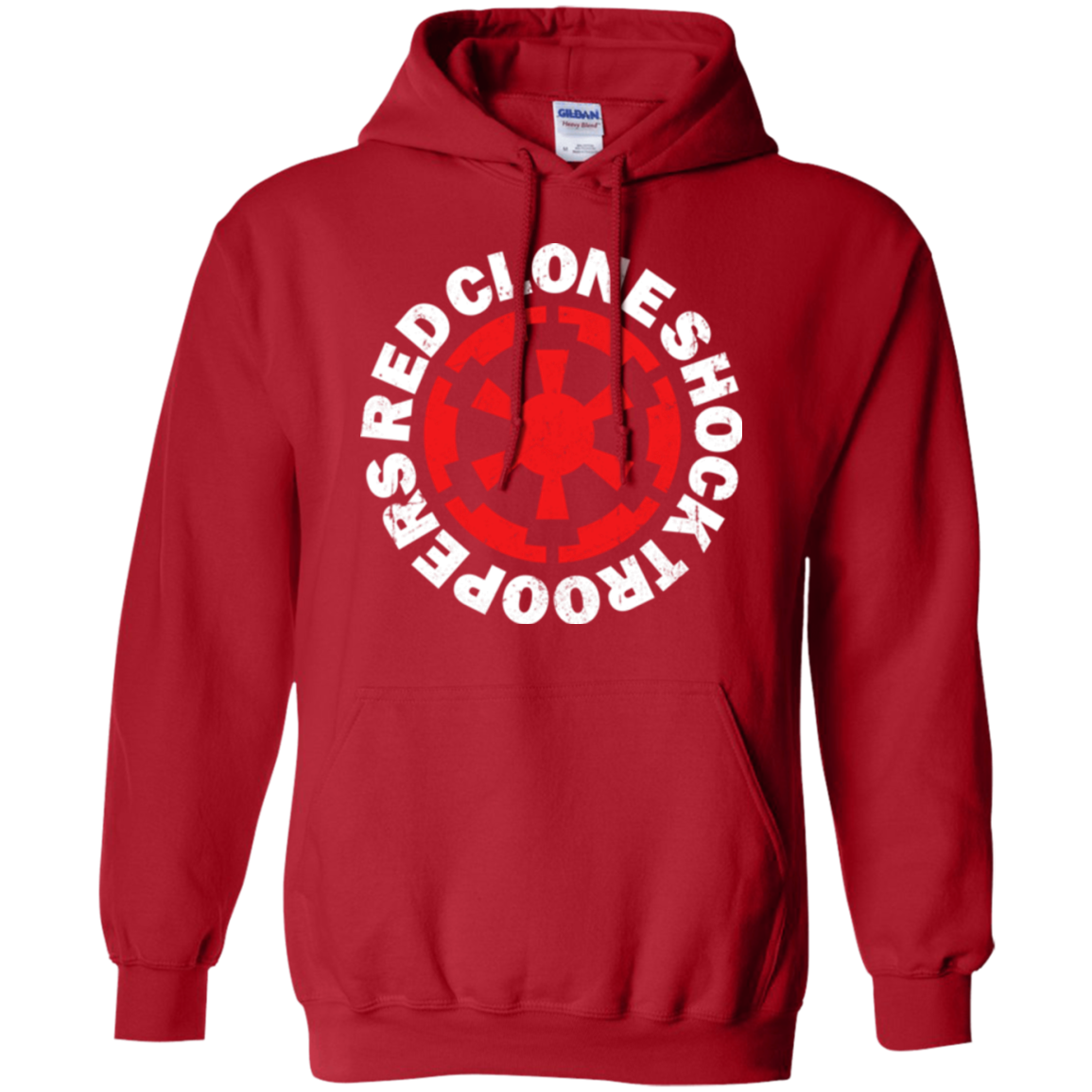 Red Clone Pullover Hoodie