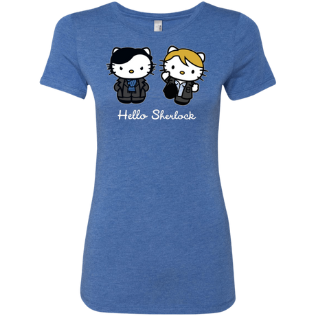 Hello Sherlock Women's Triblend T-Shirt